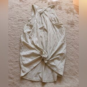 Lululemon mint green tie back tank